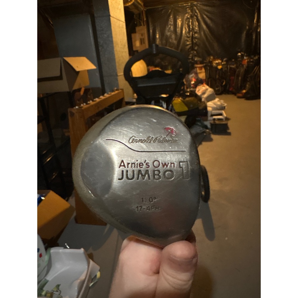 Arnold Palmer Arnie's Own Jumbo 1 Driver 11 Degree Firm Graphite Shaft Mens RH